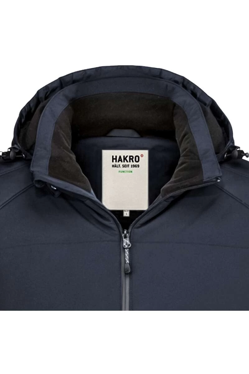 HAKRO 866 Regular Fit Outdoor Jacke Kapuze Tinte 2 HAKRO 866 Regular Fit Outdoor Jacke Kapuze Tinte – Bild 2