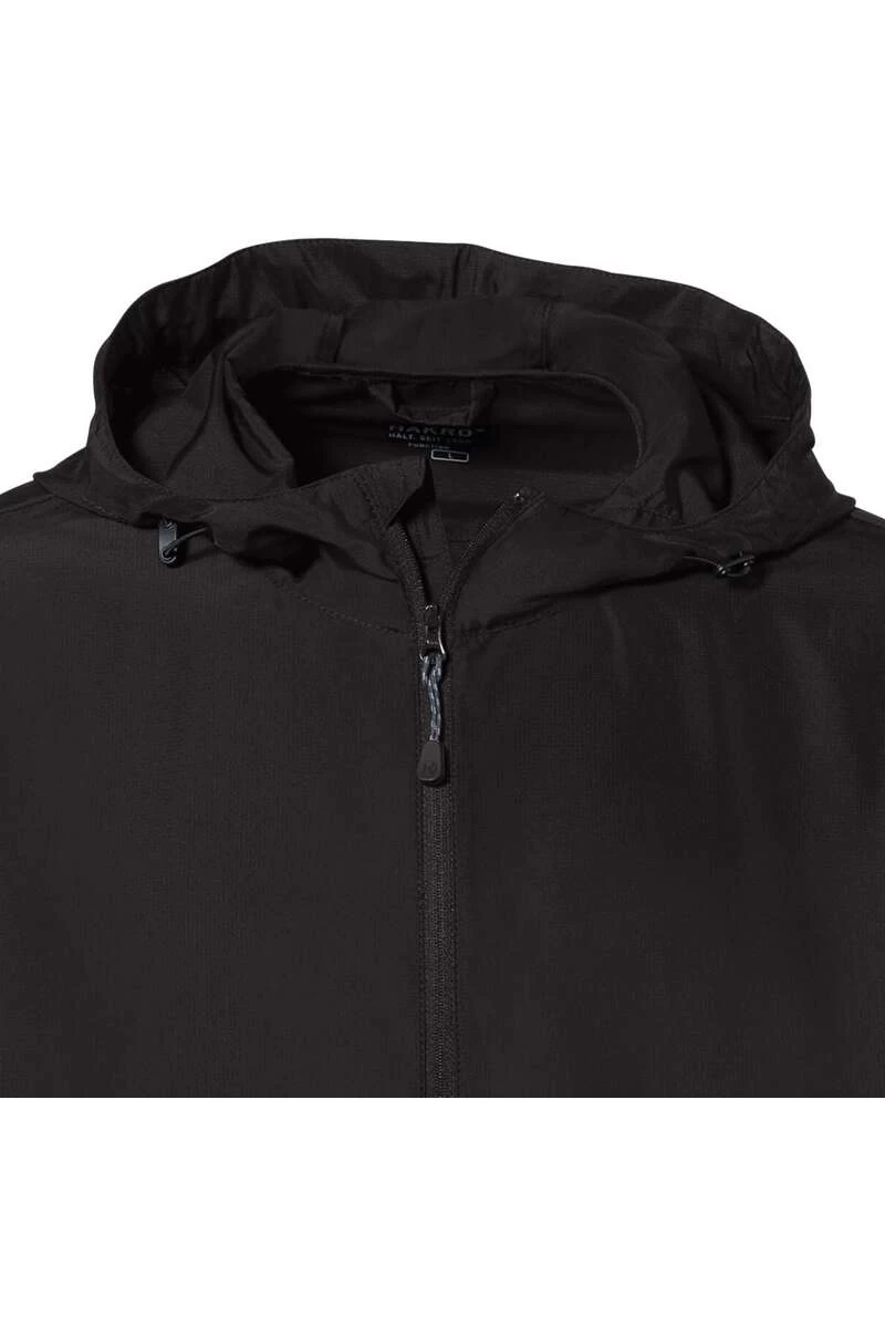HAKRO 867 Regular Fit Ultralight-Jacke Kapuze Schwarz 2 HAKRO 867 Regular Fit Ultralight-Jacke Kapuze Schwarz – Bild 2