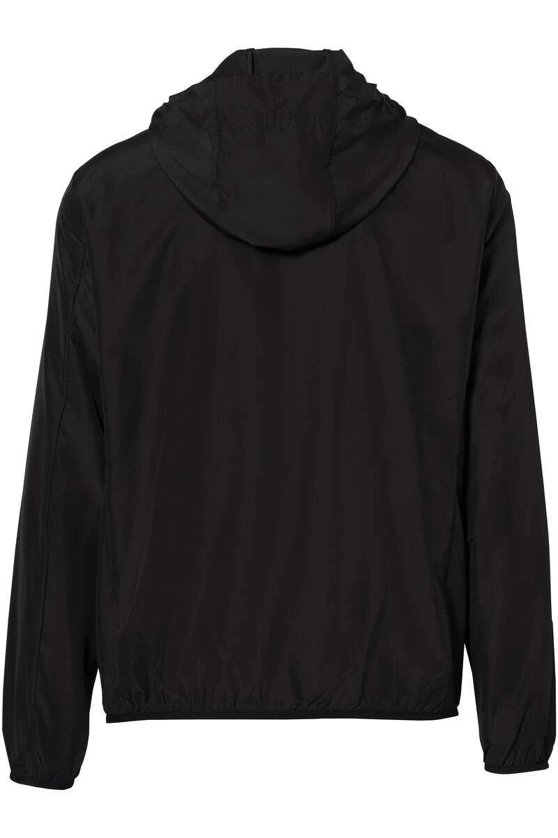 HAKRO 867 Regular Fit Ultralight-Jacke Kapuze Schwarz 4 HAKRO 867 Regular Fit Ultralight-Jacke Kapuze Schwarz – Bild 4