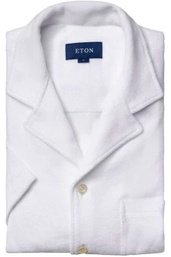 ETON Slim Fit Hemd Weiss, Einfarbig