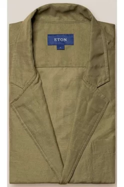 ETON Contemporary Fit Herren Blazer  Grün -Ho ho ho, Mode in Grün. 1000 03209 66 800