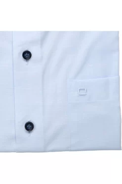 OLYMP Luxor Comfort Fit Hemd Bleu, Einfarbig -Ho ho ho, Mode in Grün. 1049 32 11 4 800