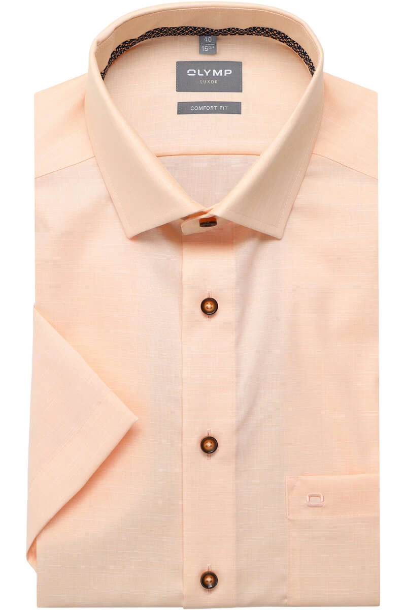 OLYMP Luxor Comfort Fit Hemd Mandarin, Einfarbig 1 OLYMP Luxor Comfort Fit Hemd Mandarin, Einfarbig