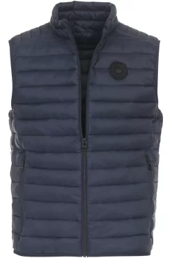 Redmond Regular Fit Outdoor Weste Zip Blau