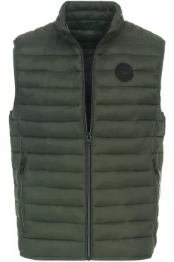 Redmond Regular Fit Outdoor Weste Zip Grün