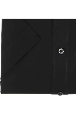 ETERNA Modern Fit Hemd Schwarz, Einfarbig 8 ETERNA Modern Fit Hemd Schwarz, Einfarbig -Ho ho ho, Mode in Grün. 1100 C187 39 2 800