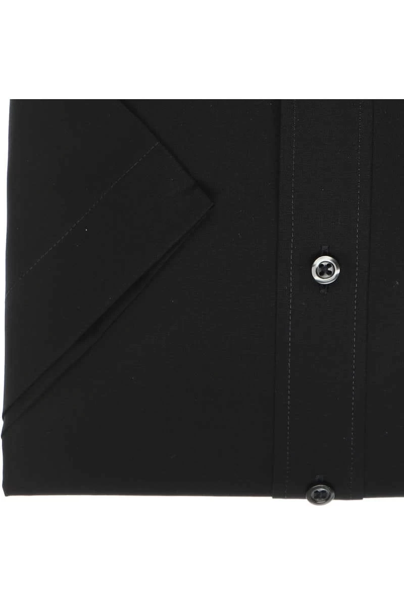 ETERNA Modern Fit Hemd Schwarz, Einfarbig 3 ETERNA Modern Fit Hemd Schwarz, Einfarbig – Bild 3