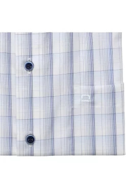 OLYMP Luxor Comfort Fit Hemd Weiss/blau, Kariert 9 OLYMP Luxor Comfort Fit Hemd Weiss/blau, Kariert -Ho ho ho, Mode in Grün. 1122 32 11 4 800