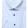 OLYMP Luxor 24/Seven Dynamic Flex Modern Fit Jerseyhemd Bleu, Meliert