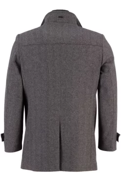 Fynch-Hatton Casual Fit Herren Mantel Gestrickt Grau 5 Fynch-Hatton Casual Fit Herren Mantel Gestrickt Grau -Ho ho ho, Mode in Grün. 12092051 936 9 800