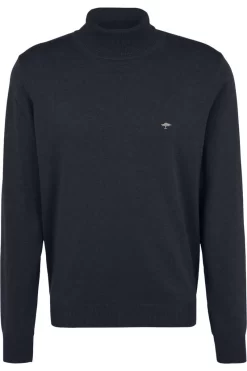 Fynch-Hatton Modern Fit Herren Rollkragenpullover Navy