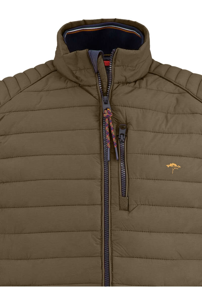 Fynch-Hatton Casual Fit Herren Steppweste Stehkragen Meadow 2 Fynch-Hatton Casual Fit Herren Steppweste Stehkragen Meadow – Bild 2