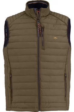 Fynch-Hatton Casual Fit Herren Steppweste Stehkragen Meadow