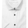 OLYMP Luxor 24/Seven Dynamic Flex Modern Fit Hemd Weiss, Einfarbig