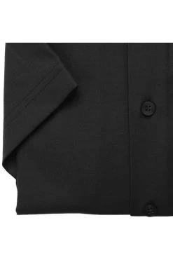 OLYMP Luxor 24/Seven Dynamic Flex Modern Fit Jerseyhemd Schwarz, Einfarbig -Ho ho ho, Mode in Grün. 1230 22 68 2 800