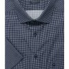 OLYMP Luxor Modern Fit Hemd Marine/blau/weiss, Gemustert