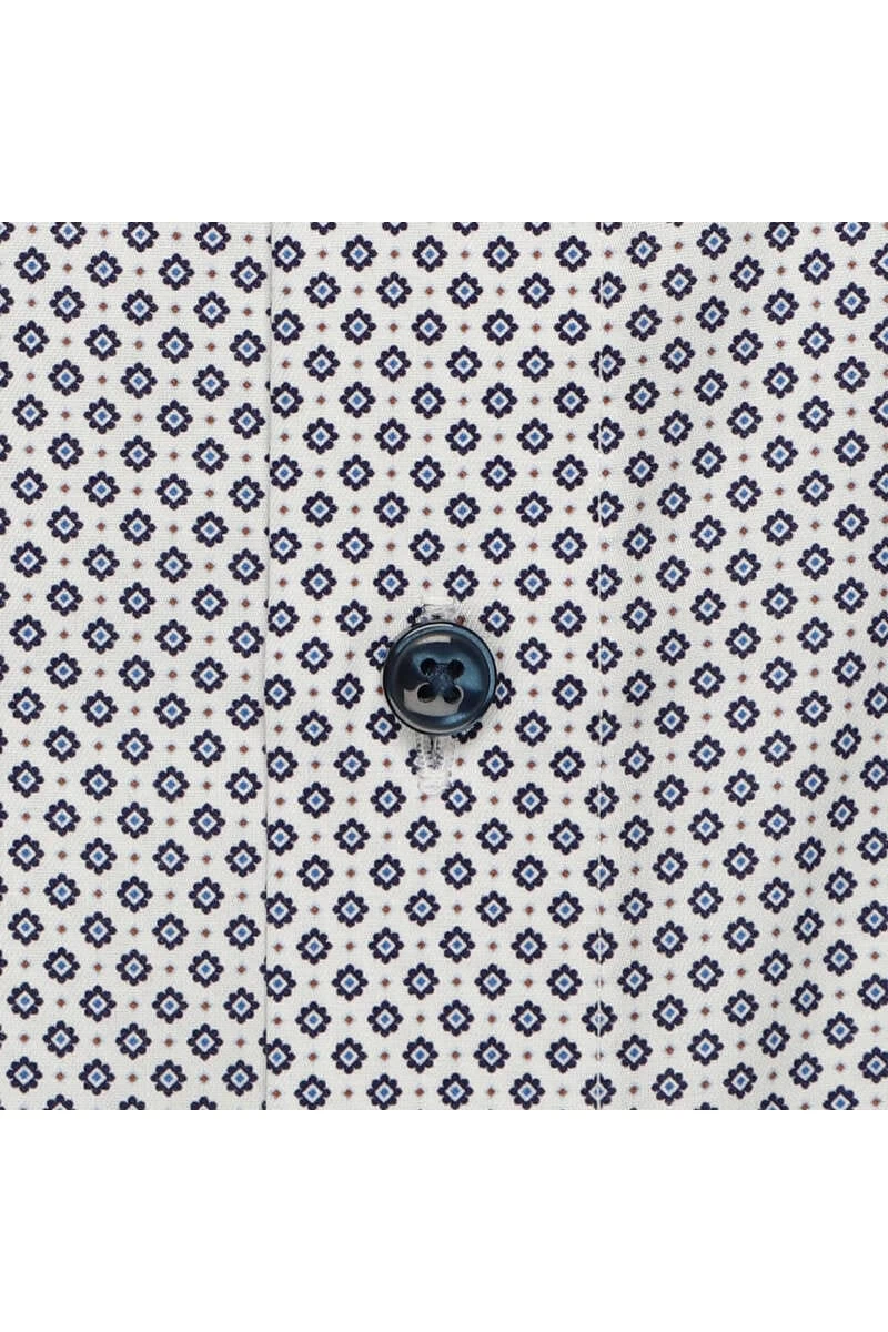 OLYMP Luxor Modern Fit Hemd Weiss, Gemustert 4 OLYMP Luxor Modern Fit Hemd Weiss, Gemustert – Bild 4