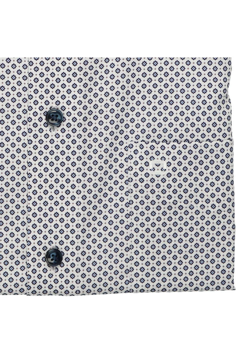 OLYMP Luxor Modern Fit Hemd Weiss, Gemustert 5 OLYMP Luxor Modern Fit Hemd Weiss, Gemustert – Bild 5