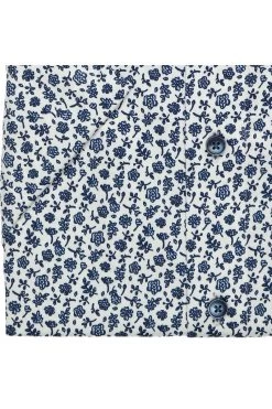 OLYMP Luxor Modern Fit Hemd Weiss/blau, Blumen -Ho ho ho, Mode in Grün. 1390 72 11 2 800ymL1AQoiHDpWJ