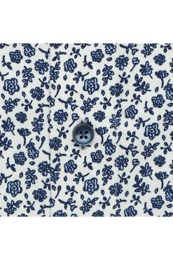 OLYMP Luxor Modern Fit Hemd Weiss/blau, Blumen -Ho ho ho, Mode in Grün. 1390 72 11 3 800e7I2Ukj8XX76P