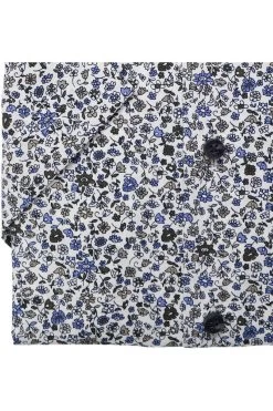 Seidensticker Regular Fit Hemd Dunkelgrün, Gemustert -Ho ho ho, Mode in Grün. 140801 77 2 800