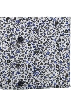 Seidensticker Regular Fit Hemd Dunkelgrün, Gemustert -Ho ho ho, Mode in Grün. 140801 77 4 800