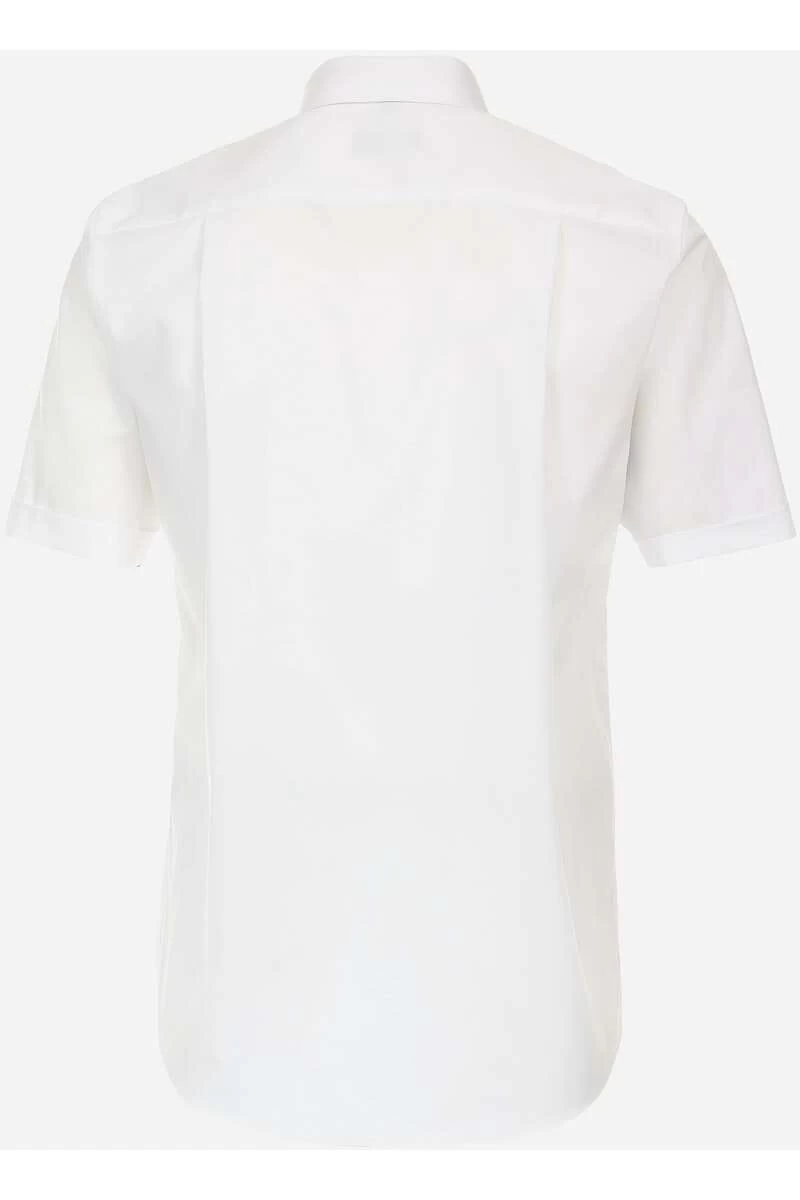 Redmond Comfort Fit Hemd Weiss, Einfarbig 2 Redmond Comfort Fit Hemd Weiss, Einfarbig – Bild 2