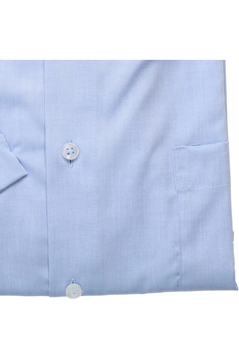 Redmond Comfort Fit Hemd Hellblau, Einfarbig 5 Redmond Comfort Fit Hemd Hellblau, Einfarbig – Bild 5