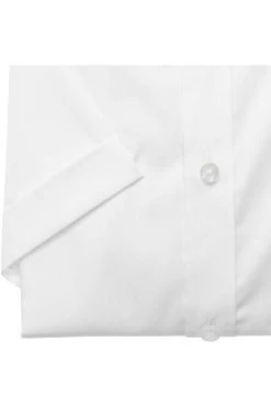 Redmond Slim Fit Hemd Weiss, Einfarbig -Ho ho ho, Mode in Grün. 140930 0 2 800