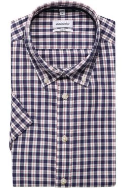 Seidensticker Casual Regular Fit Hemd Blau/rot/weiss, Kariert