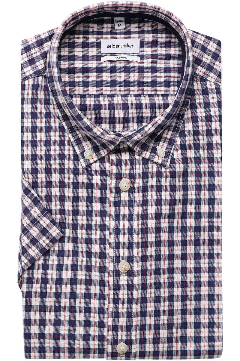 Seidensticker Casual Regular Fit Hemd Blau/rot/weiss, Kariert 1 Seidensticker Casual Regular Fit Hemd Blau/rot/weiss, Kariert