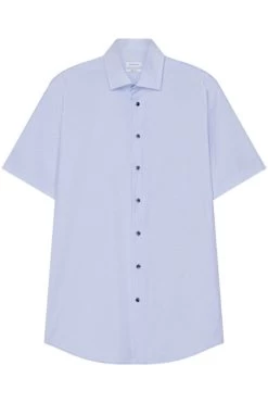 Seidensticker Regular Fit Hemd Hellblau/weiss, Gemustert -Ho ho ho, Mode in Grün. 153461 11 8 800