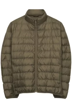 Seidensticker Herren Daunenjacke Stehkragen Oliv