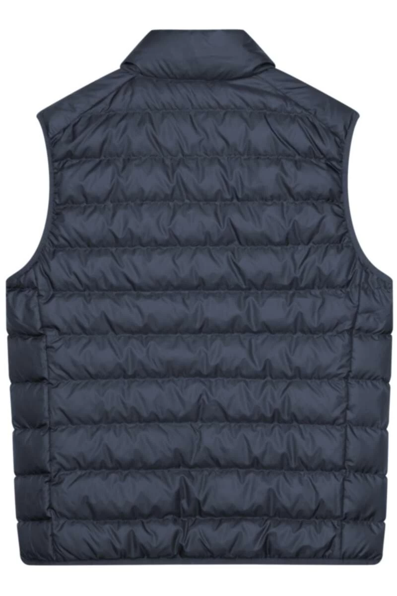 Seidensticker Daunenweste Stehkragen Dunkelblau 2 Seidensticker Daunenweste Stehkragen Dunkelblau – Bild 2