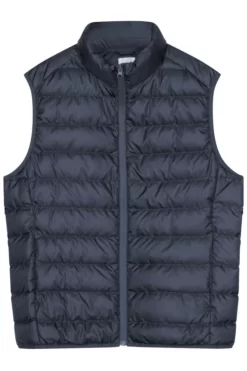 Seidensticker Daunenweste Stehkragen Dunkelblau