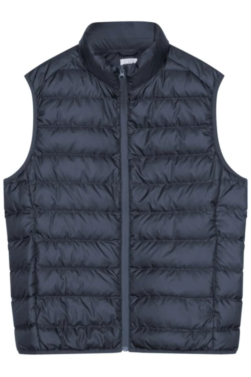 Seidensticker Daunenweste Stehkragen Dunkelblau 1 Seidensticker Daunenweste Stehkragen Dunkelblau