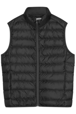 Seidensticker Daunenweste Stehkragen Schwarz