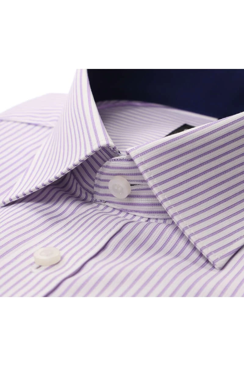 OLYMP Level Five Body Fit Hemd Flieder, 2 OLYMP Level Five Body Fit Hemd Flieder, – Bild 2