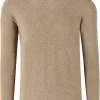 Marvelis Casual Modern Fit Herren Pullover V-Ausschnitt Ivory
