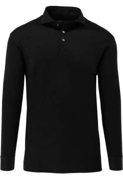Van Laack Meisterwerk Slim Fit Longsleeve Poloshirt Schwarz, Einfarbig 15 Van Laack Meisterwerk Slim Fit Longsleeve Poloshirt Schwarz, Einfarbig -Ho ho ho, Mode in Grün. 20 1726 UC 180031 099 8 800