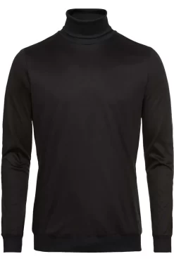 Van Laack Meisterwerk Slim Fit Herren Rollkragenpullover Schwarz
