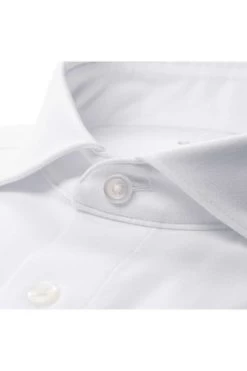 OLYMP Level Five 24/Seven Body Fit Jerseyhemd Weiss, Einfarbig -Ho ho ho, Mode in Grün. 2001 12 00 5 800