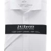 OLYMP Level Five 24/Seven Body Fit Jerseyhemd Weiss, Einfarbig