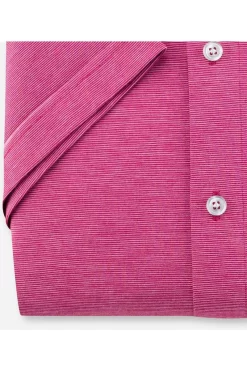 OLYMP Level Five 24/Seven Body Fit Jerseyhemd Fuchsia, Meliert -Ho ho ho, Mode in Grün. 2001 12 95 2 800