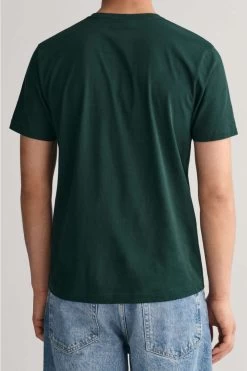 GANT Regular Fit PoloshirtT-Shirt Dunkelgrünnavy, Einfarbig 7 GANT Regular Fit PoloshirtT-Shirt Dunkelgrünnavy, Einfarbig -Ho ho ho, Mode in Grün. 2003184 374 9 800