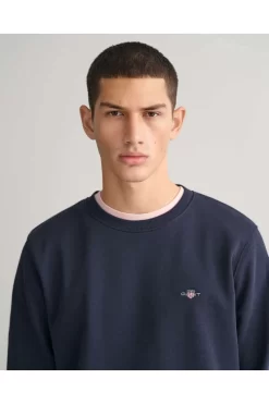 GANT Regular Fit Sweatshirt Rundhals Navy 8 GANT Regular Fit Sweatshirt Rundhals Navy -Ho ho ho, Mode in Grün. 2006065 433 4 800