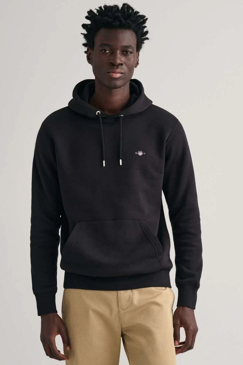 GANT Kapuzen Sweatshirtschwarz 2 GANT Kapuzen Sweatshirtschwarz – Bild 2