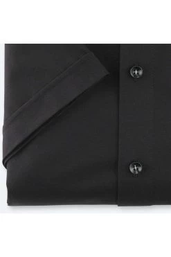 OLYMP Level Five Body Fit Jerseyhemd Schwarz, Einfarbig -Ho ho ho, Mode in Grün. 2008 62 68 5 800