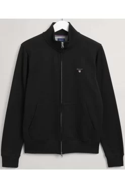 GANT Regular Fit CardiganZip Schwarz