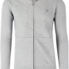 GANT Regular Fit CardiganZip Grau